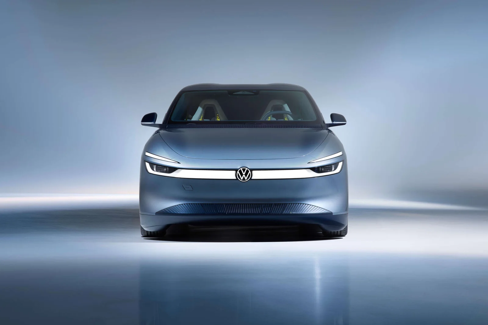 Volkswagen Mission Efficiency, vista frontal en foto oficial de Volkswagen