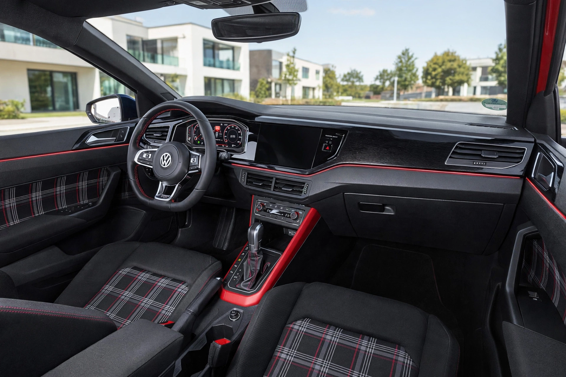 Interior oficial del Volkswagen Polo GTI