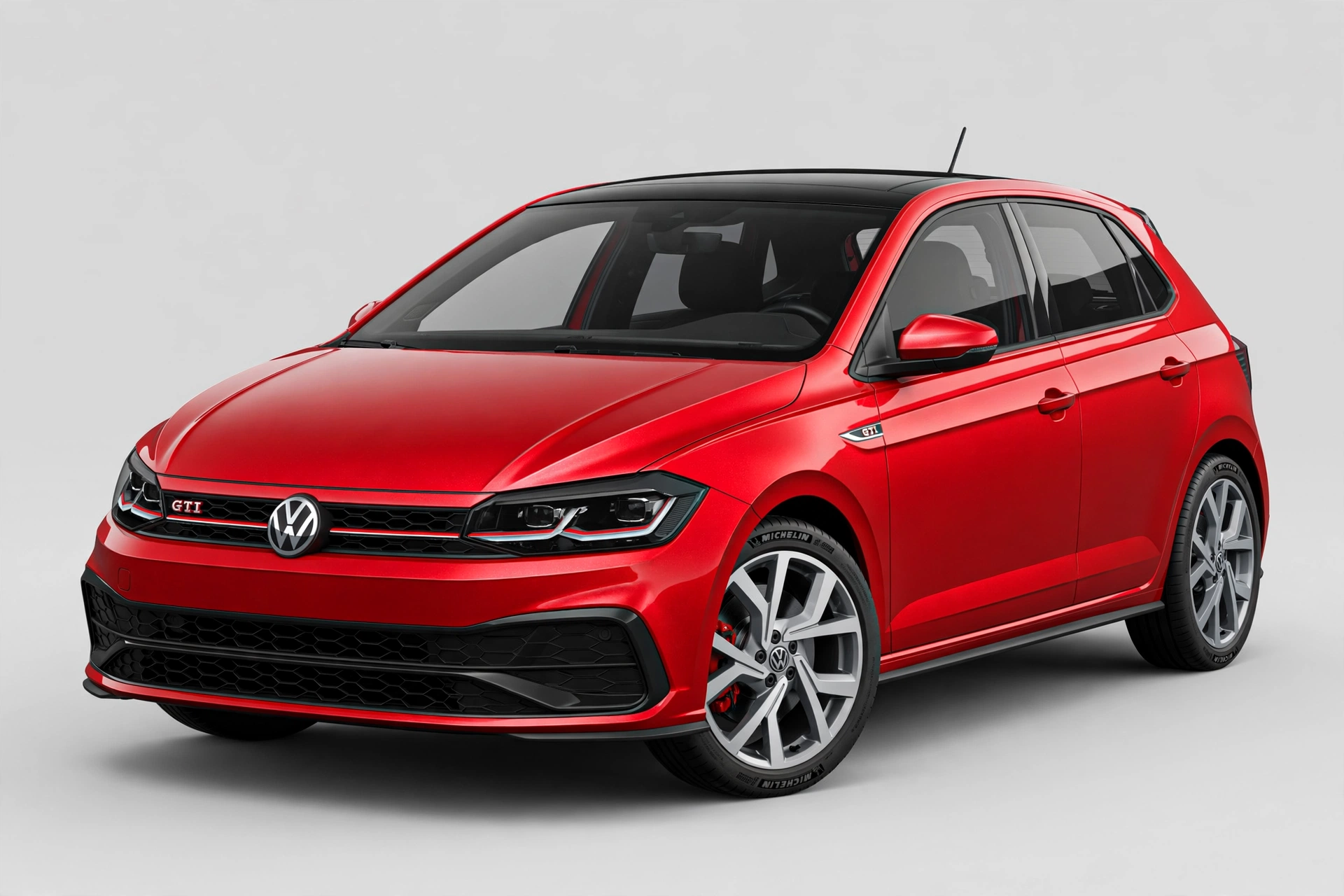 Volkswagen Polo GTI, vista tres cuartos delantera