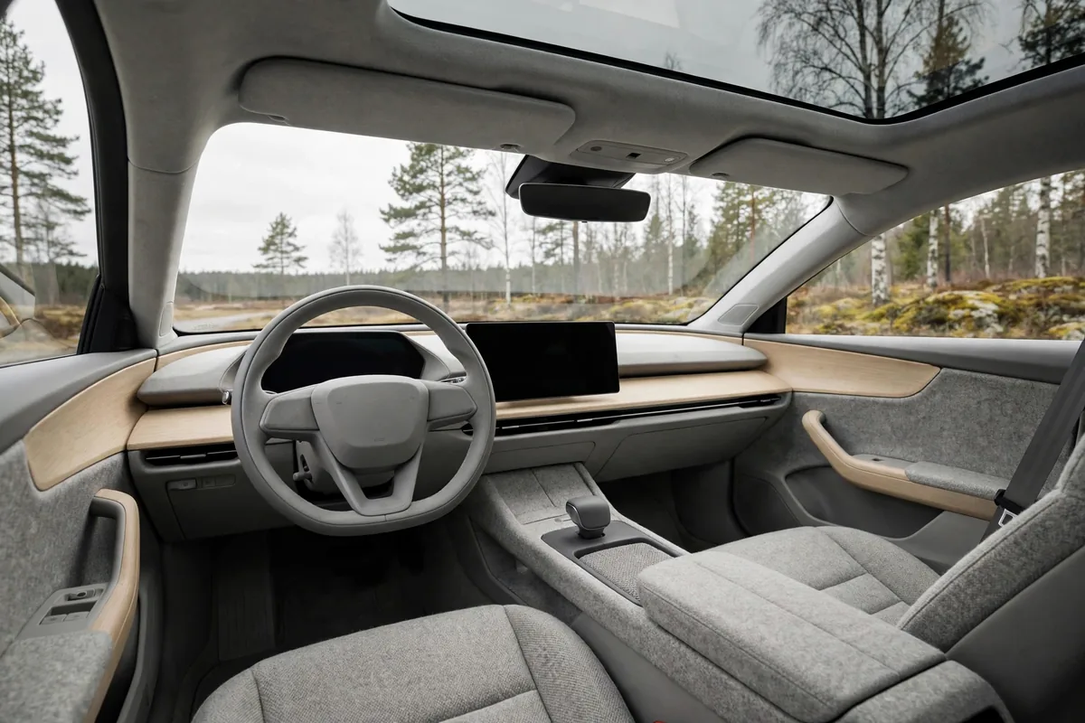 Interior del Volvo V60