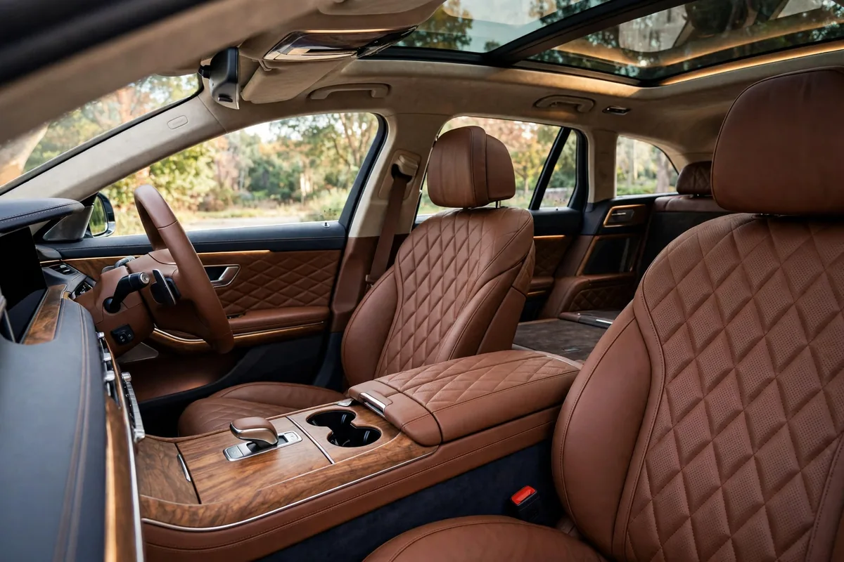 Interior oficial del Volvo V90 B5
