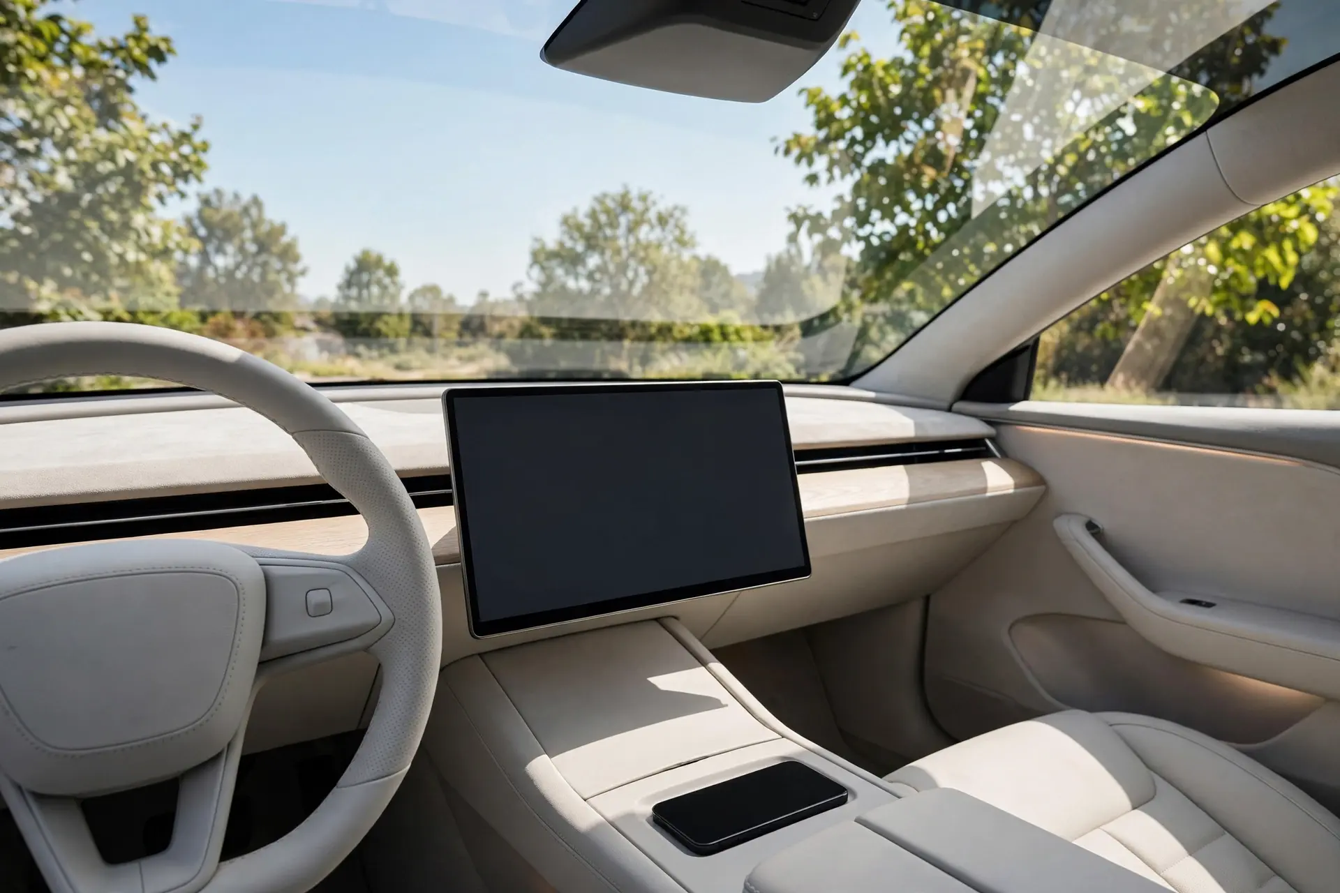 Interior oficial del Voyah Courage 109 kWh