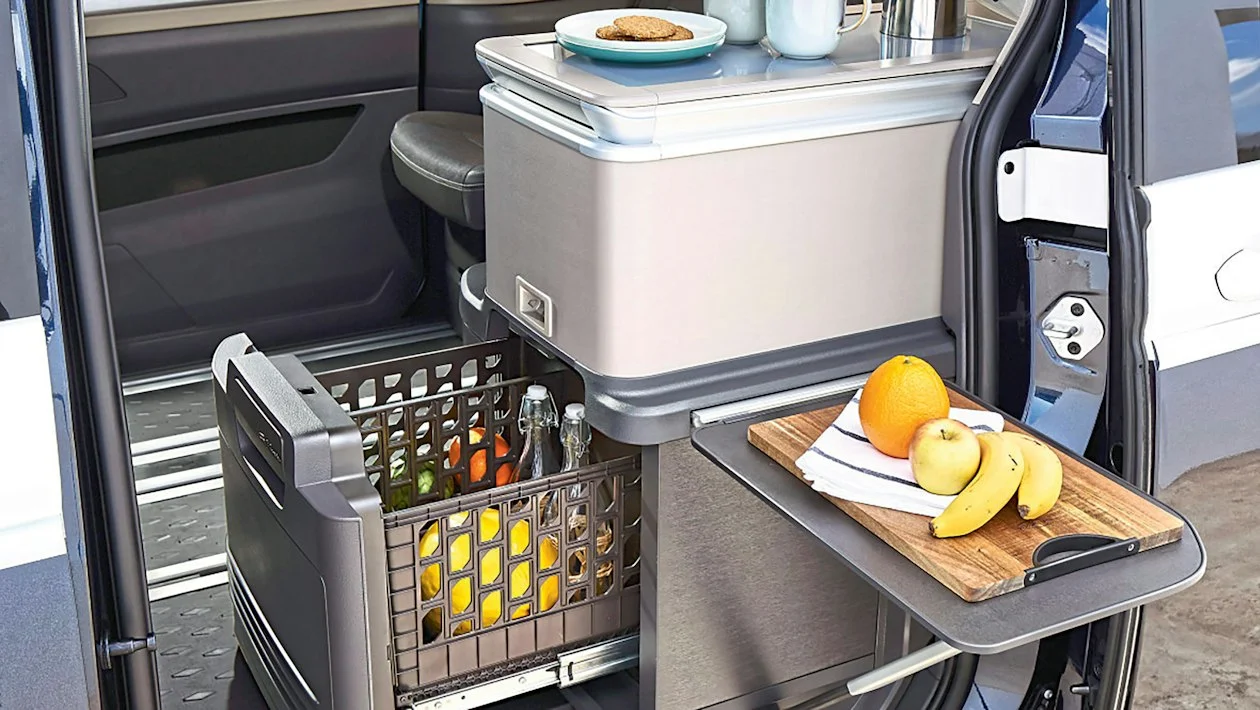 Kitchenette lateral del Volkswagen California Coast