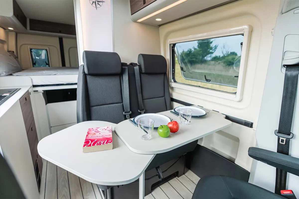 Interior oficial del Westfalia Sven Hedin