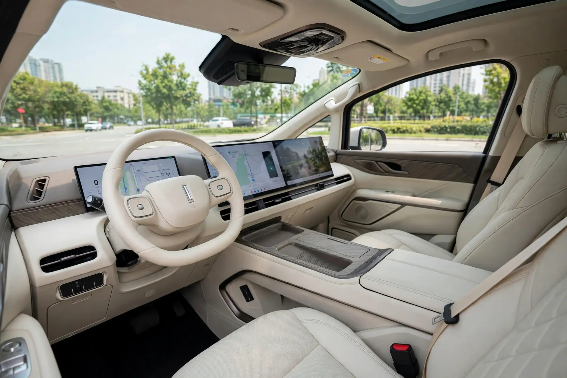 Interior oficial del Wey Gaoshan 7 2025