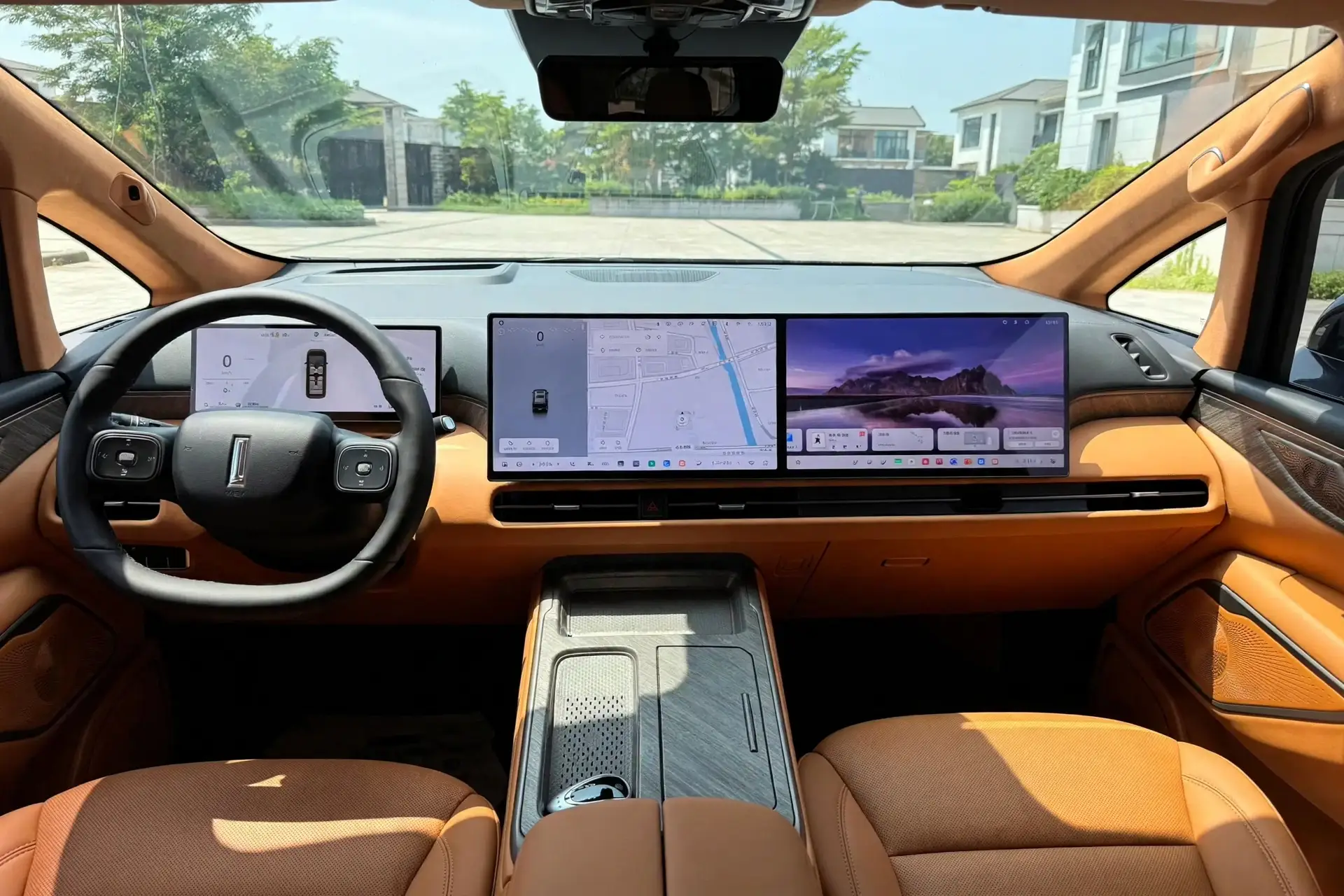 Interior del Wey Gaoshan 8 2025
