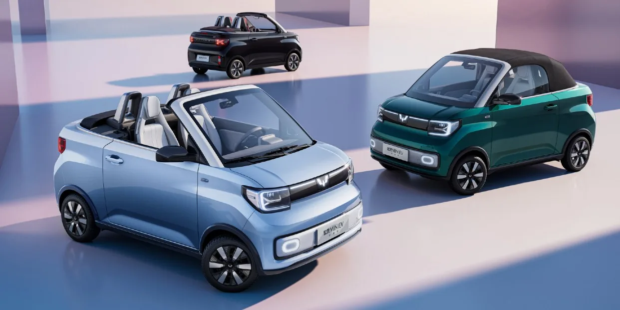 Wuling Hongguang Mini EV Cabrio del año 2022
