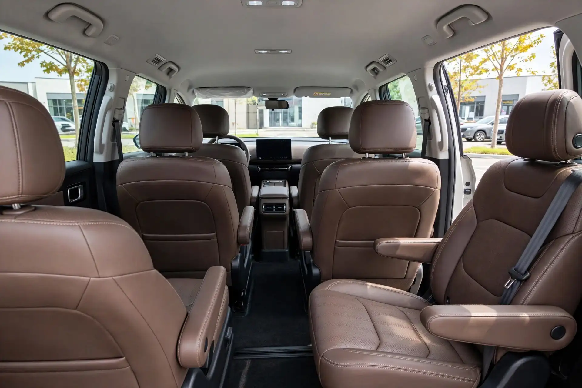Interior de 7 plazas del Wuling Starlight 730