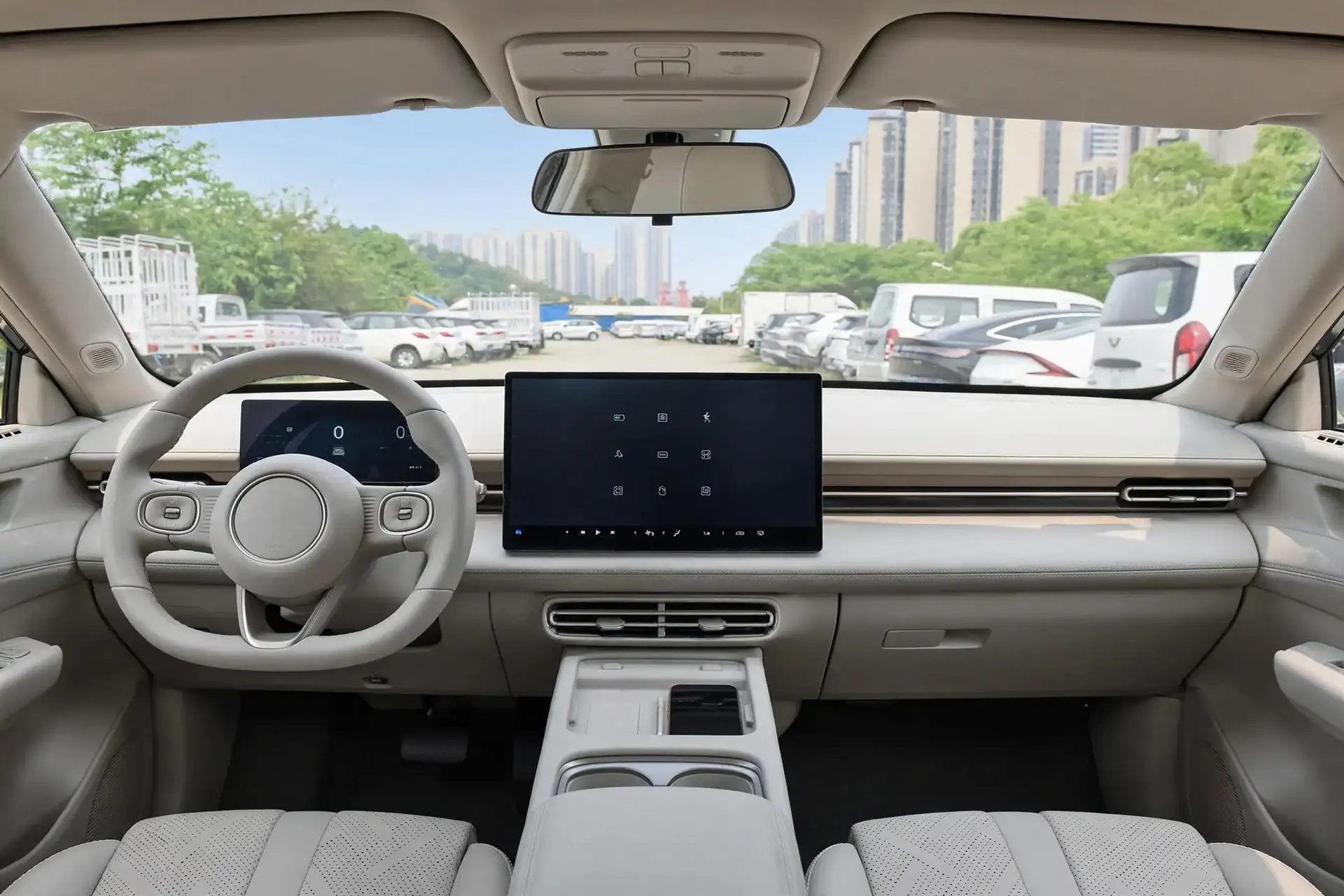 Interior oficial del Wuling Starlight EV