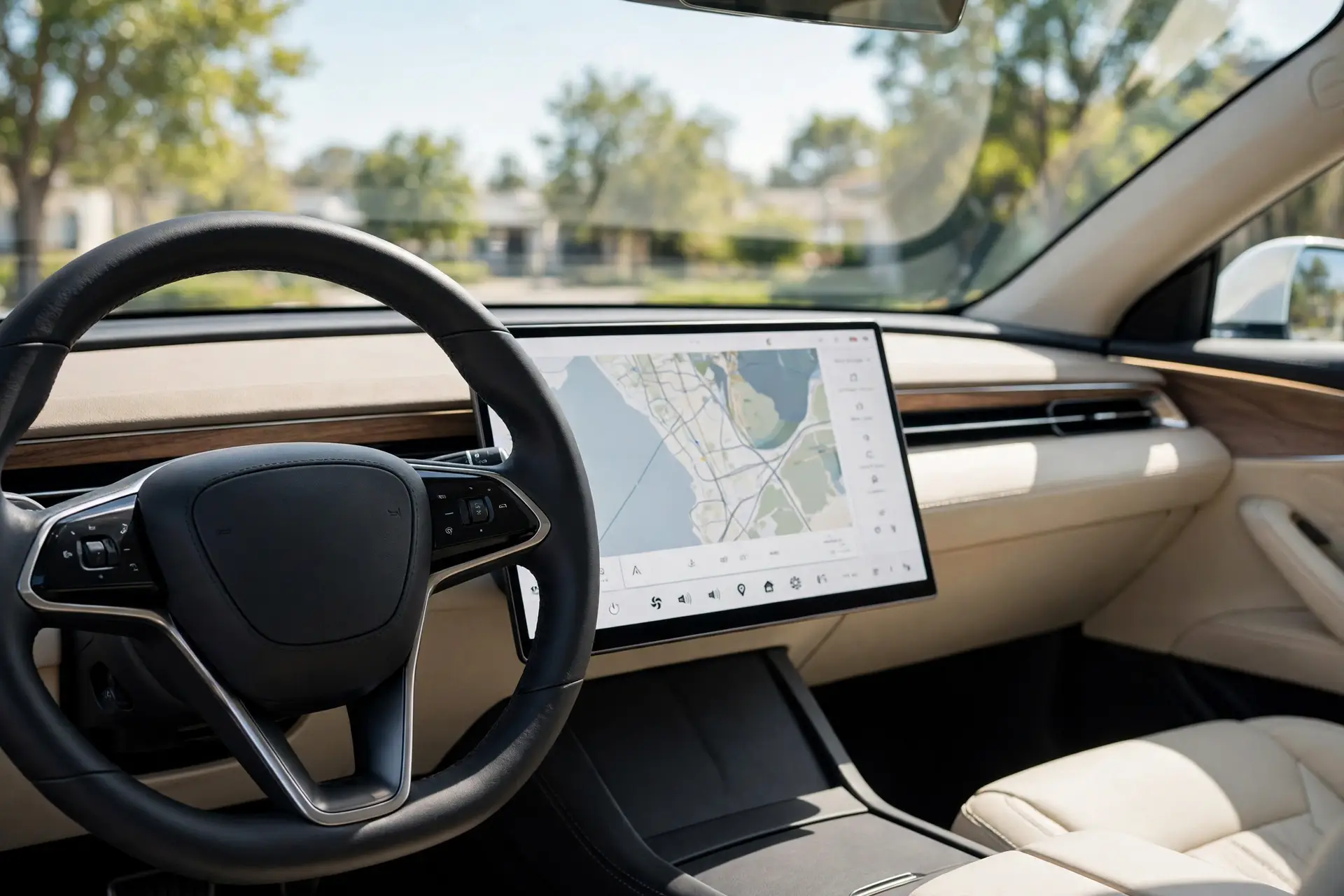 Interior oficial del Xiaomi SU7