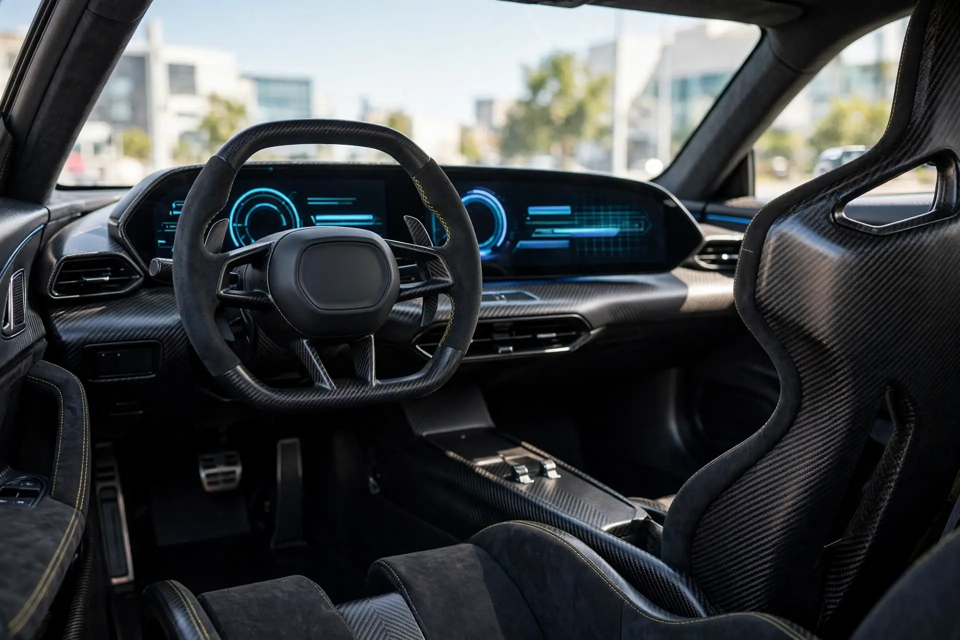Interior oficial del Xiaomi SU7 Ultra