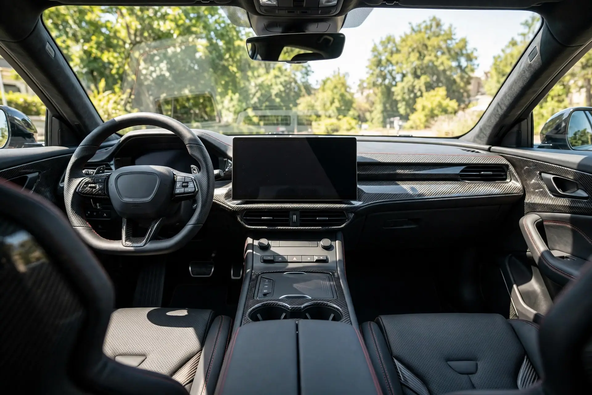 Interior del Xiaomi YU7 Max
