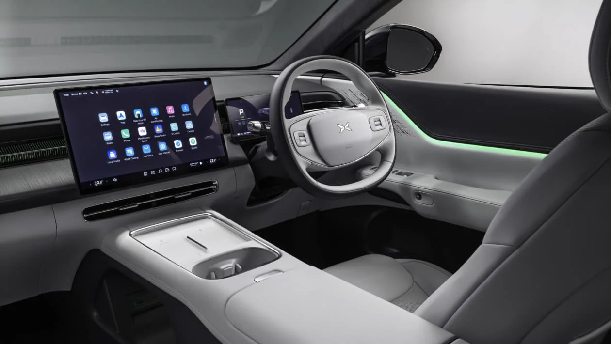 Interior oficial del XPeng G6 2026