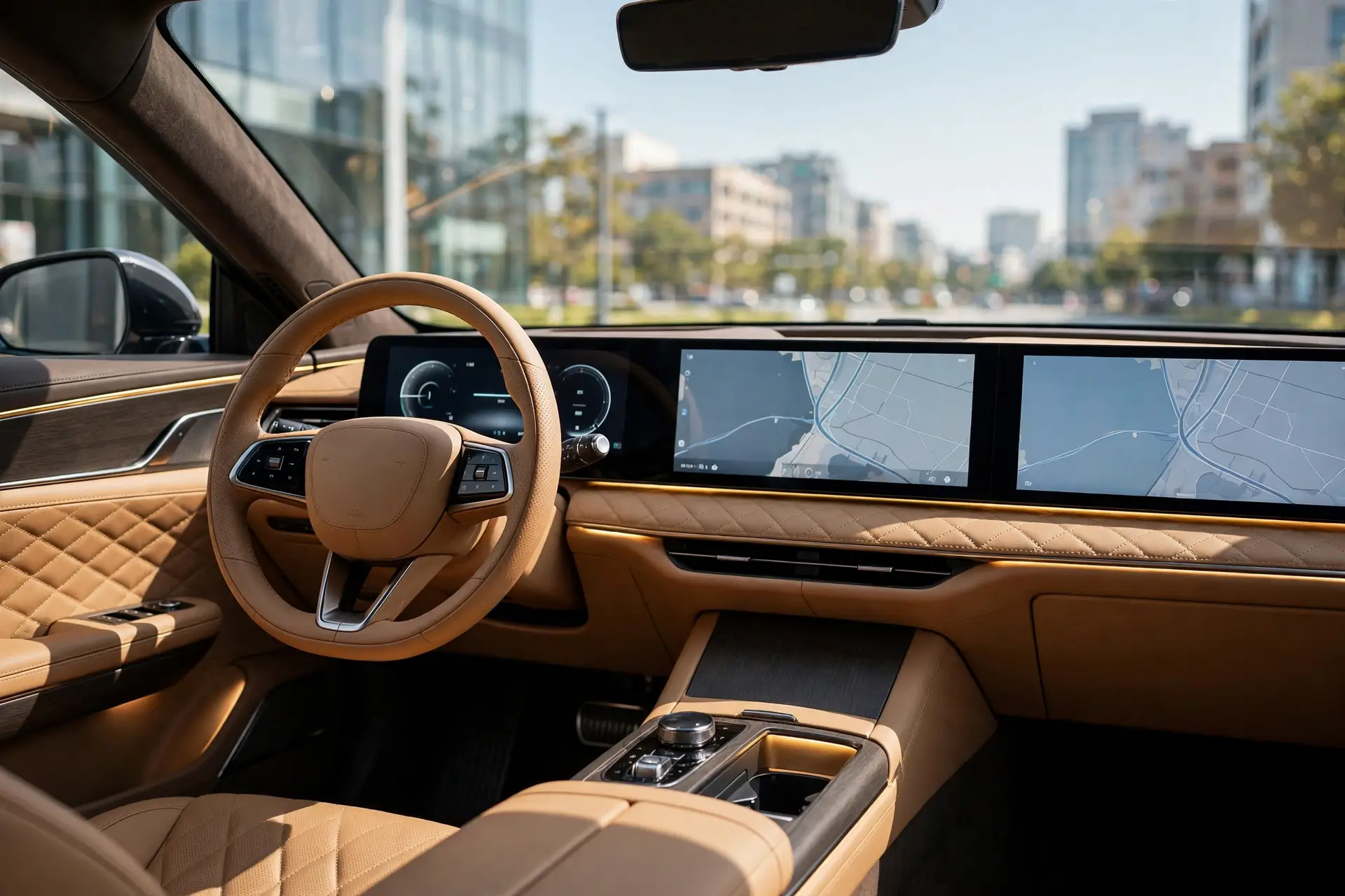 Interior del Yangwang U7