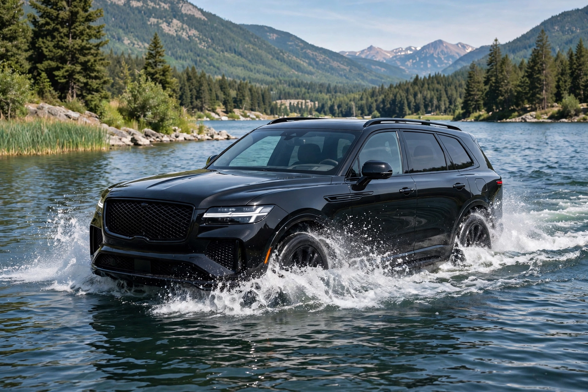 Yangwang U8, el SUV de BYD capaz de flotar en el agua