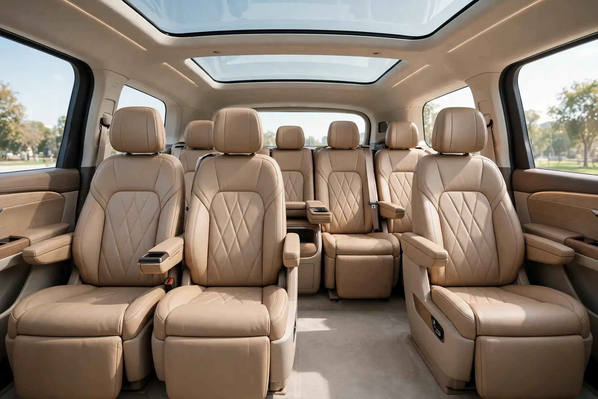 Interior oficial del Zeekr 009