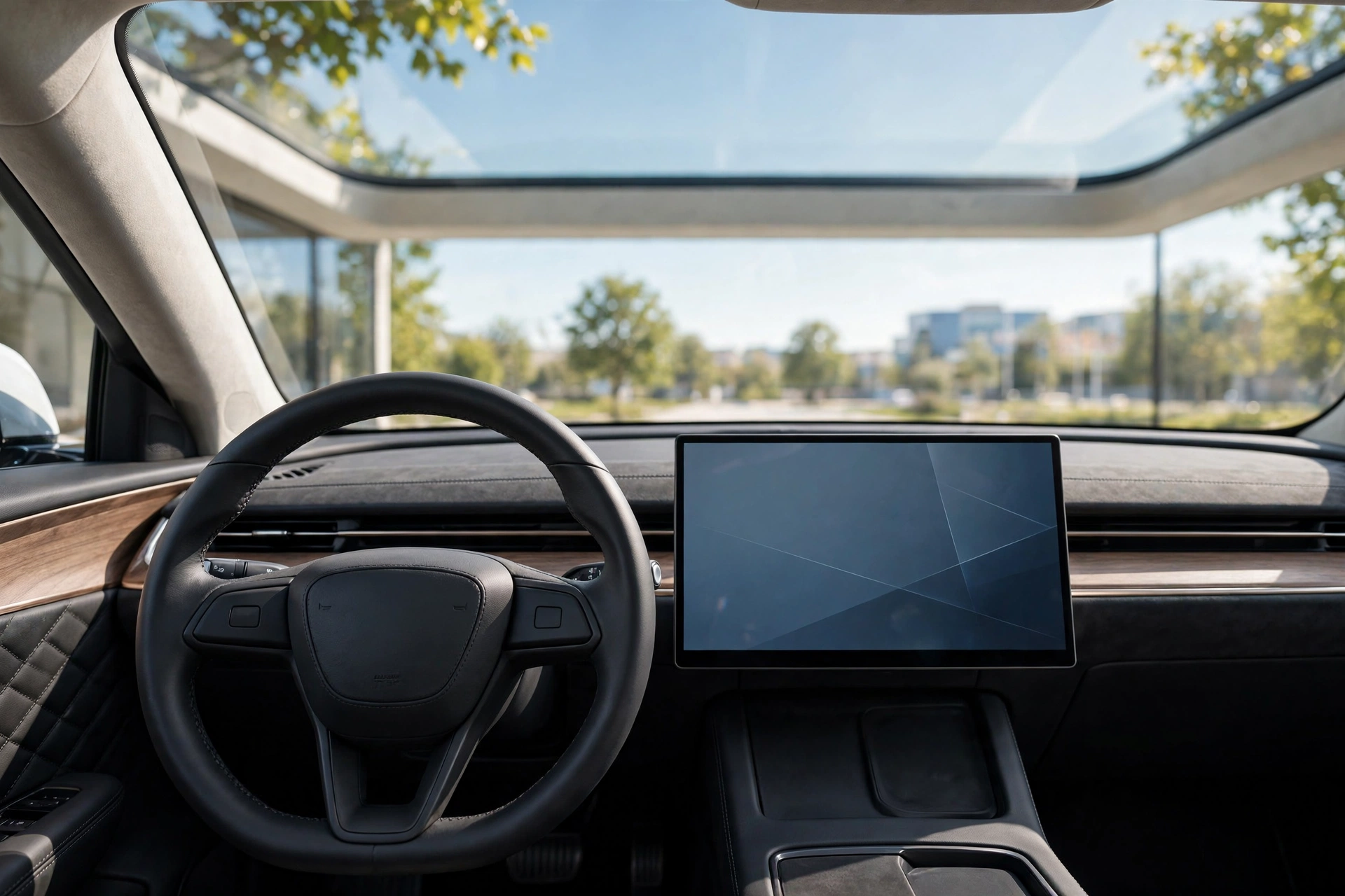 Interior del Zeekr 7X
