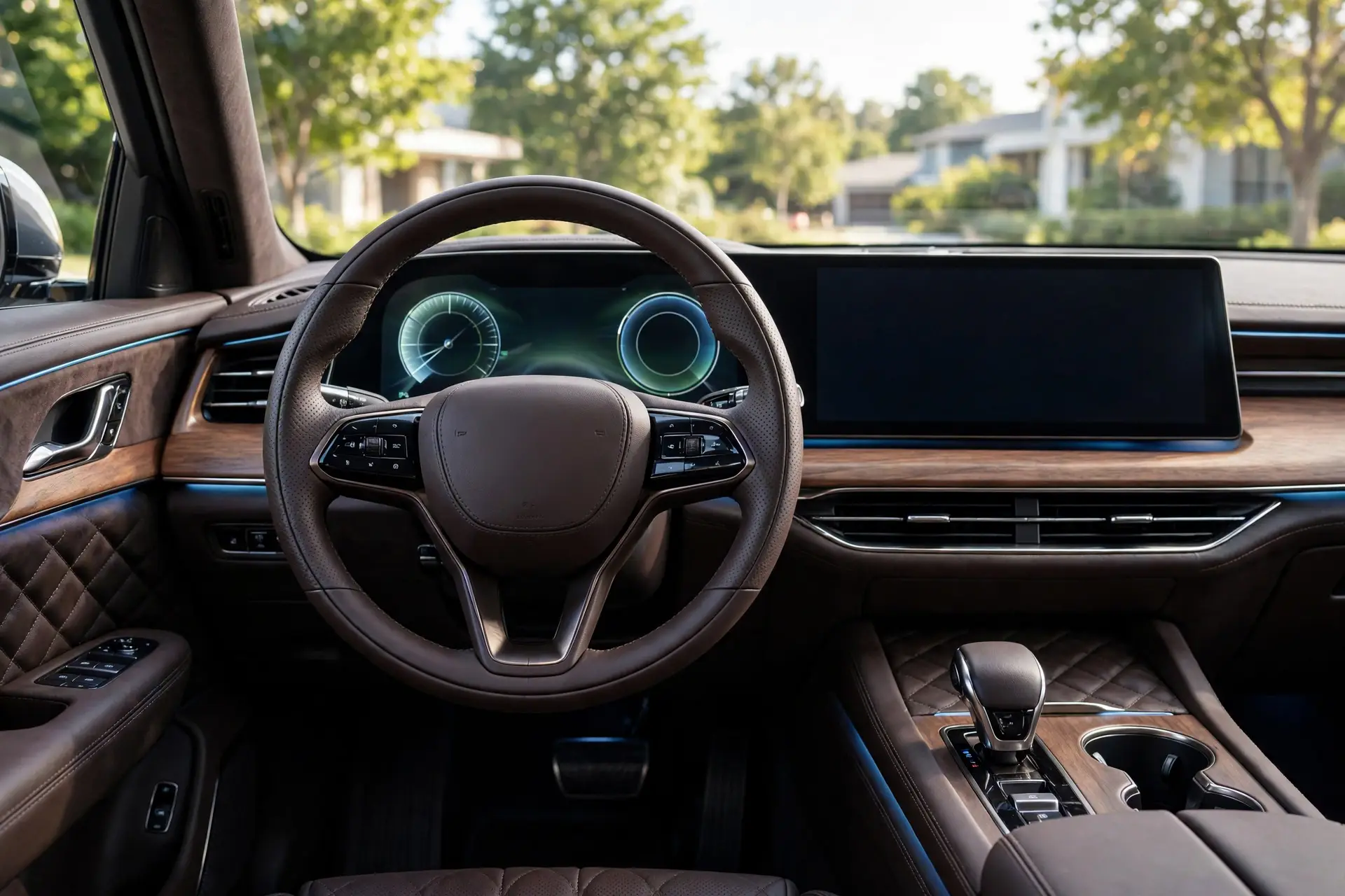 Interior del Zeekr 8X